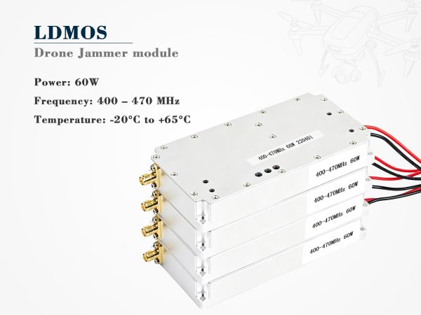 60W 400‑470MHz Drone Jammer Module