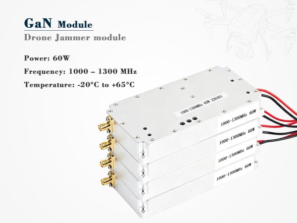 60W Drone Jammer Module 1000-1300MHz - Ultimate Jamming