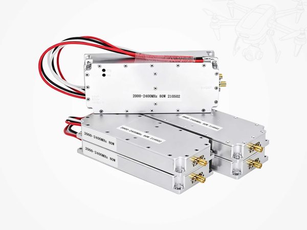 80W UAV Jammer Module: Heavy-Duty LDMOS Analog Jamming