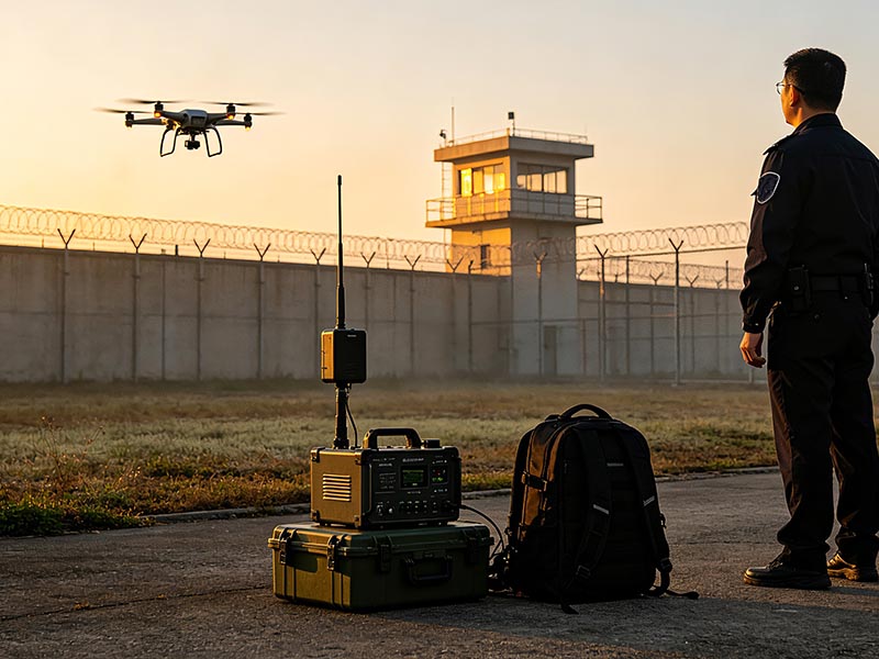 Hebei Prison Anti-Drone Expansion: 50W GaN Jammers
