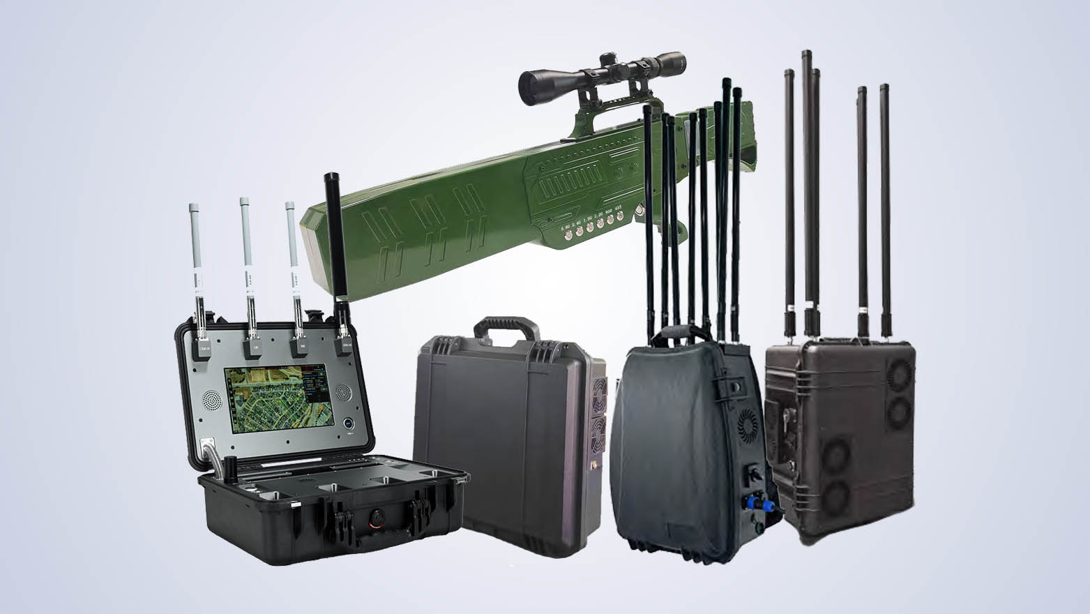 Portable Jammer Guns / Devices