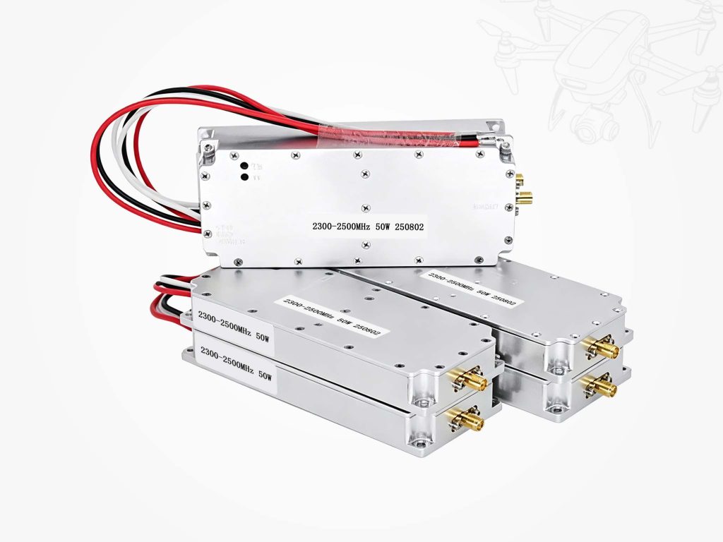 2300–2500MHz 50W GaN Drone Jammer Module