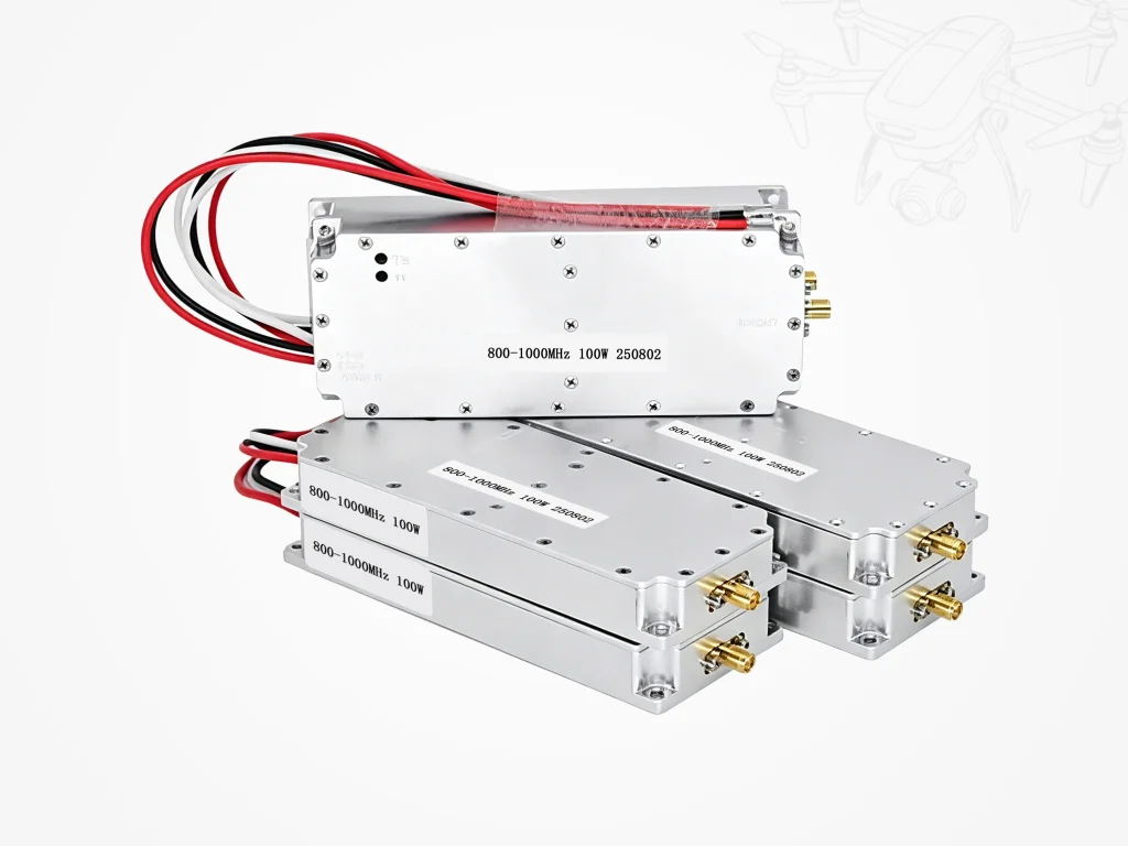 100W LoRa FPV Jammer Module | 800–1000MHz GaN