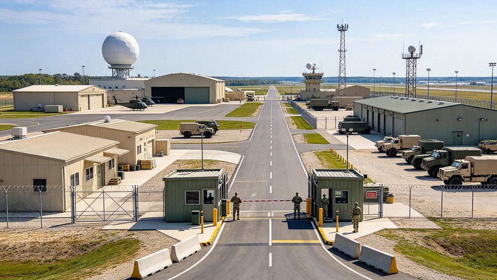 Military Bases & Border Sensitive Areas